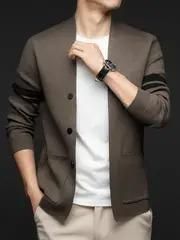 Men's Casual Cardigan Blazer